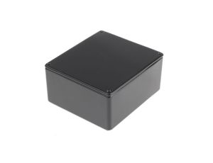 Obudowa ekranowana Czarny IP54, 121 x 95 x 61mm, RS PRO