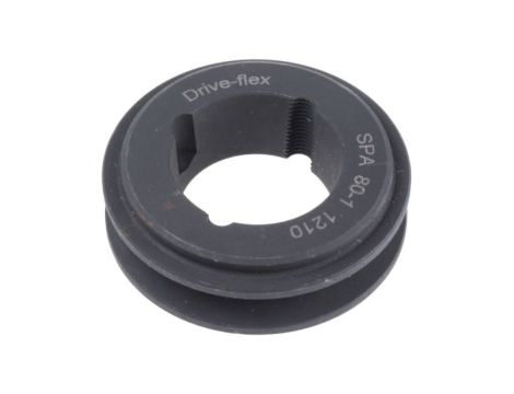 Krążek, śr. całkowita: 85.5mm, śr. otworu: 32mm, l. rowków: 1, Żeliwo, stal