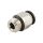 Adapter gwintowany prosty gwint – rura, 20 barów