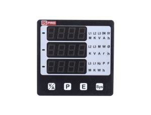 Cyfrowy miernik panelowy wielofunkcyjny, 0.5 (Lag Power Factor), 0.5 (Lead Power Factor), 1 (Normal Power Factor), 1