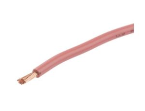 Kabel trzynormowy, dł. 100m 2,5 mm, 30 A, 1 kV DC, 600 V AC, Maks. +105C Różowy Zgodność z trzema normami, RS PRO