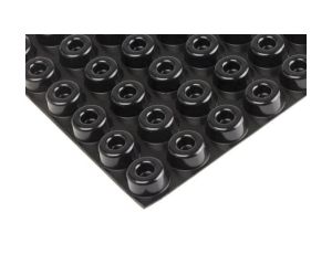 Nóżki antywibracyjne, 22.3mm, Okrągła