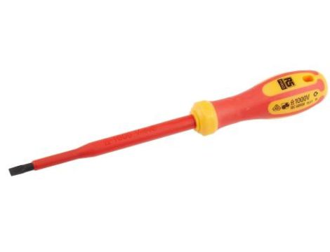 Wkrętak izolowany dla elektryka, grot Płaska 125 mm RS PRO