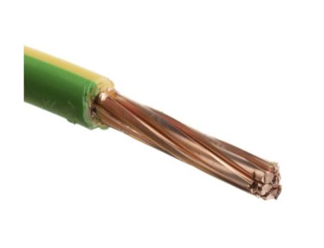 Przewód instalacyjny, Przewód z jednym rdzeniem, Ho7Z-R., 100m, 10 mm CSA , 450 V DC, 750 V AC, izolacja LSZH, kolor: