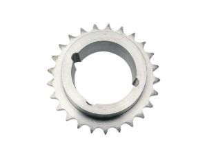 Koło łańcuchowe drabinkowe, 38 zębów, 08B-1, Nakrętka stożkowa, śr toczna: 153.8mm, Stal