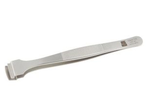 Pęseta, dł. 130, antymagnetyczna, materiał: Stal nierdzewna, RS PRO