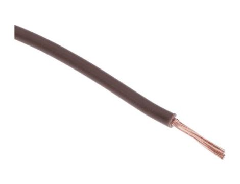 Kabel trzynormowy, dł. 100m 1 mm, 17 A, 1 kV DC, 600 V AC, Maks. +105C Brązowy Zgodność z trzema normami, RS PRO