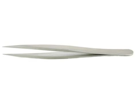 Pęseta, dł. +120, antymagnetyczna, materiał: Stal nierdzewna, RS PRO