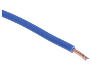 Kabel trzynormowy, dł. 100m 0,75 mm, 14 A, 1 kV DC, 600 V AC, Maks. +105C Niebieski Zgodność z trzema normami, RS PRO