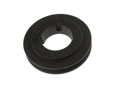 Krążek, śr. całkowita: 123.5mm, śr. otworu: 42mm, l. rowków: 1, Żeliwo, stal