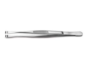 Pęseta, dł. +120, antymagnetyczna 582.SA, materiał: Stal nierdzewna, RS PRO