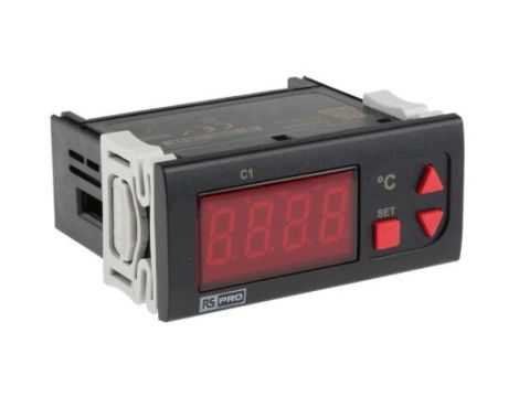 Regulator temperatury wł./wył. 1-wyjściowy-wyjściowy, Uz 230 V AC, 77 x 35mm