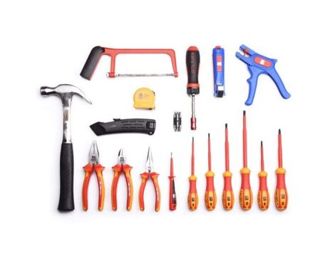 Zestaw narzędzi 28 szt., RS PRO Skrzynka