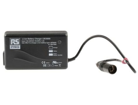 Ładowarka do zestawów akumulatorów, typ baterii: Litowo-jonowe, wtyczka: IEC, wymiary: 135 x 45 x 80mm