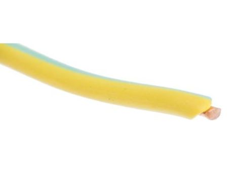 Przewód instalacyjny, 6491X, H07V-U., 100m, 1,5 mm CSA , 450/750 V, 17,5 A, kolor: Zielony/Żółty
