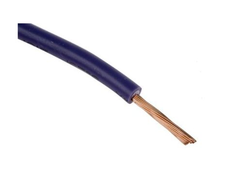 Kabel trzynormowy, dł. 100m 1,5 mm, 21 A, 1 kV DC, 600 V AC, Maks. +105C Fioletowy Zgodność z trzema normami, RS PRO