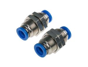 Adapter gwintowany typu rura – rura, typ: Złącze przegrody, 9,9 kgf/cm, 990 kPa