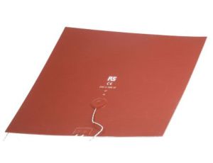 Silicone Heater Mat 396 W 240 V AC 300 x 300 (square)mm