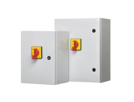 Rozłącznik izolacyjny 4-biegunowy 6NO/2CO 63 A 30 kW przy 240 V, 37 kW przy 440 V, 45 kW przy 690 V 3-fazowy IP65