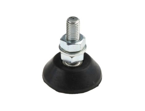 Mocowanie antywibracyjne, M10, Ø 46mm, H 15mm, 25-200, materiał: Guma naturalna 55 Shore A, RS PRO