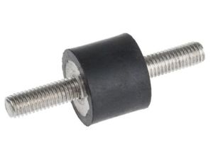 Mocowanie antywstrząsowe, M8, Ø 25mm, materiał: Guma naturalna 60Shore A, RS PRO