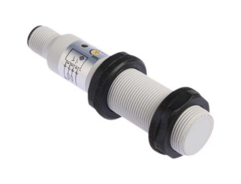 Czujnik pojemnościowy NPN 8 mm cylindryczny M18 x 1 15 mA 10→ 30 V DC IP67