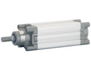 Siłownik pneumatyczny, dwustronnego działania Ø 63mm, skok 100mm, Amortyzacja, RS PRO