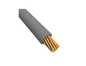 Kabel trzynormowy, dł. 100m 0,5 mm, 11 A, 1 kV DC, 600 V AC, Maks. +105C Szary Zgodność z trzema normami, RS PRO