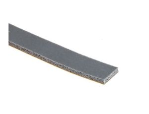 Taśma piankowa, 5m x 12mm x 2.4mm, kolor: Szary, RS PRO Jednostronna