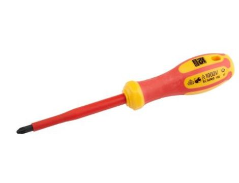 Wkrętak izolowany dla elektryka, grot Pozidriv 100 mm RS PRO