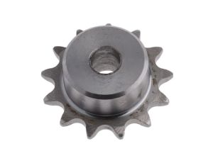 Koło łańcuchowe drabinkowe, 13 zębów, 05B-1, Pilot, śr otworu: 10mm, śr toczna: 33.42mm, Stal