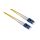 Kabel światłowodowy, OS1 Jednomodowy, Żółty, LC / LC