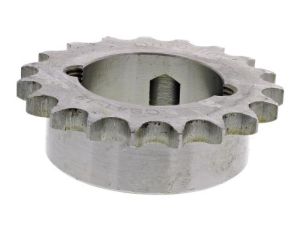 Koło łańcuchowe drabinkowe, 19 zębów, 08B-1, Nakrętka stożkowa, śr toczna: 77.16mm, Stal