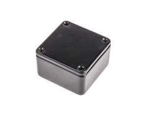 Obudowa ekranowana Czarny IP54, 50 x 50 x 31mm, RS PRO