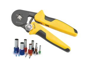 Zaciskarka do tulejek, Praska do tulejek 0.25-16m2, zacisk czworokątny, E16A