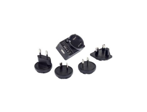 Sieciowa Ładowarka USB 5V 1A z Wtykami EU/UK/US/Australia 102155