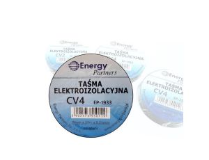 CV4 (EP-1933) CZA - taśma elektroizolacyjna PCW (19mm x 33m x 0.25mm) czarna