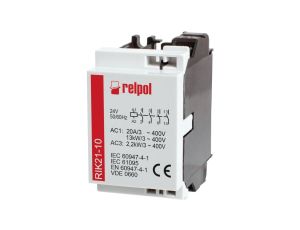 Stycznik instalacyjny 3-biegunowy 20A Cewka 24VAC 1N/O 2608186