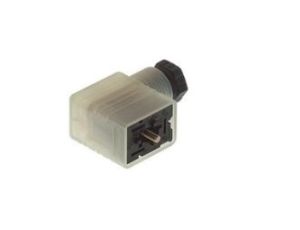 Gniazdo kablowe zaworowe przyłączeniowe prostownik mostkowy z obwodem ochronnym i wskażnik LED GML 209 NJ LED 230 VR YE grau