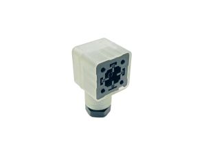 Złącze zaworowe przyłączeniowe do gniazda kabla typ A 4-pinowe 24 V AC/DC GDM31F6-P1J-10D