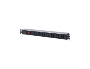 Listwa zasilająca Rack 1U 110-250V/16A 8X C13 kabel 2M 163620