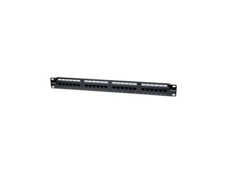 Panel Krosowy PatchPanel 1U Rack 19 UTP 24x RJ45 Cat5e