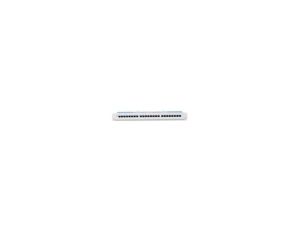 Patch Panel 1U Cat5e STP, 24 porty RJ45, szary