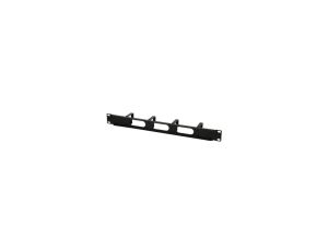 Organizer kabli 1U do szaf rack 19, 4x48mm, czarny