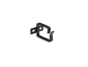 Pojedynczy uchwyt organizer kabli do szaf rack 19, czarny 919586
