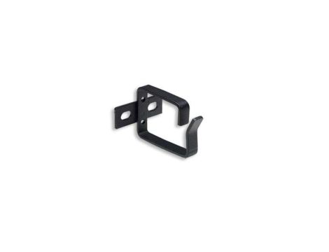 Pojedynczy uchwyt organizer kabli do szaf rack 19, czarny 919586