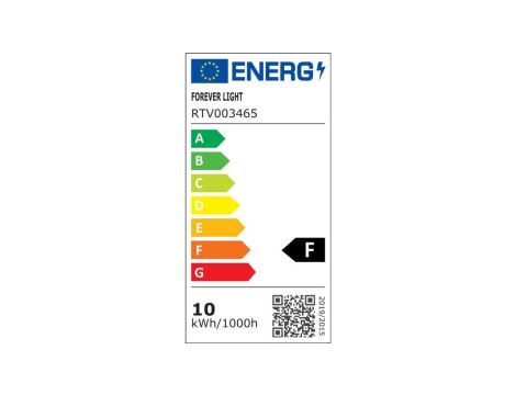Żarówka LED E27 C37 10W 230V 4500K 900lm ceramiczna Forever Light RTV003465