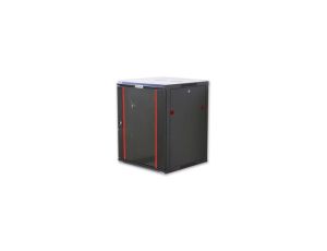 Szafka wisząca złożona 12U 600x600 rack 19drzwi szklane