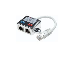 Adapter Rozgałęziacz LAN RJ45 / 2x RJ45 Ekranowany FTP
