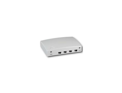 Gniazdo klienckie FTTH wewnętrzne na 4 adaptery